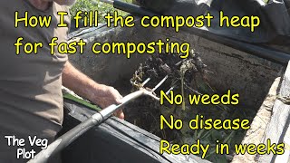 How I make fast  perfect compost and what I add