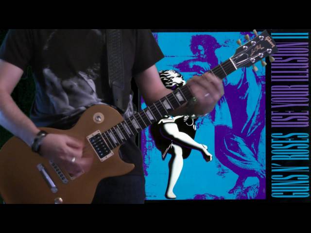 Guns N' Roses - Shotgun Blues (guitar cover) class=