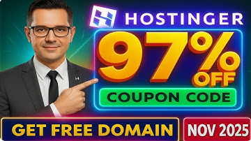 Hostinger Coupon Code | Hostinger Promo Codes 2025 | Hostinger Coupon Code 2025 | Get upto 97% off