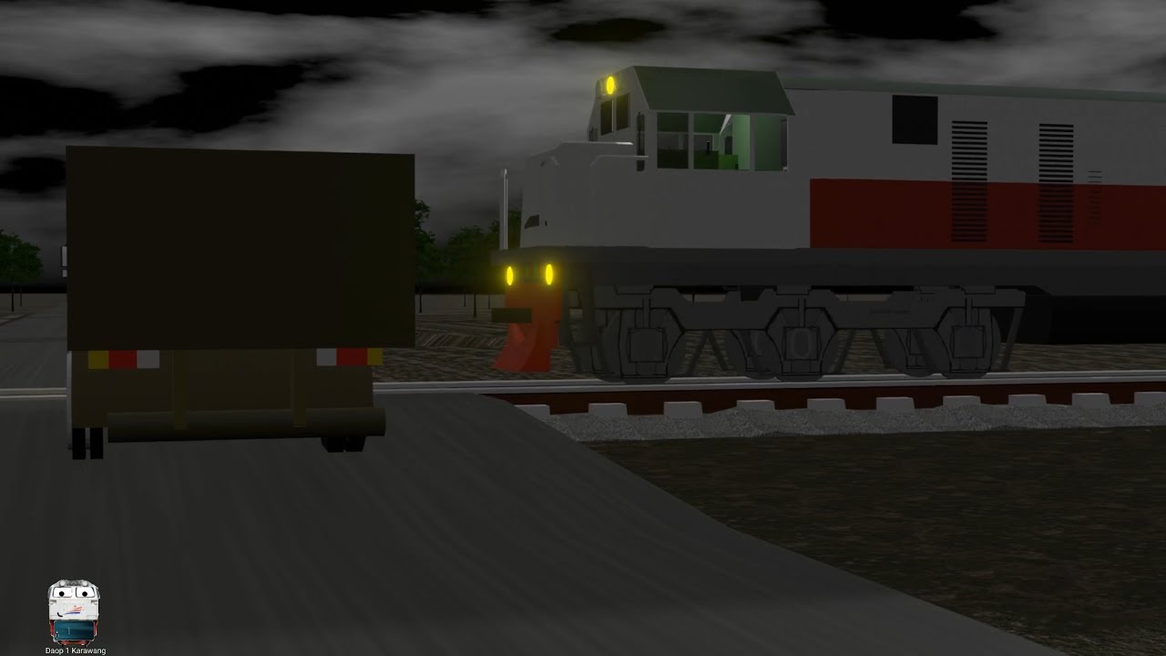 ka sancaka menabrak truk tapi pelan