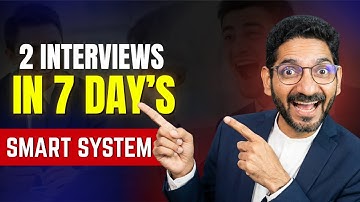 2 Interview Calls in 7 Days | The Proven 2×7 Formula + SIGNAL Framework (2025–26 Job Search)