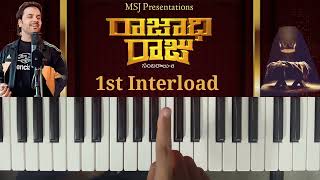 Rajadhi Rajuga Lokana Jyothiga Songs 1St Interload On Keyboard Sambaralu 8 Msj Presentations