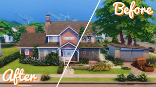 HOUSE FLIPPER CHALLENGE 🛠️🏡 | The Sims 4 | Speed Build | No CC | Simiina