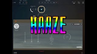 HAAZE Stereo Tool - AUv3 Stereo Widener by Klevgrand - Demo for the iPad