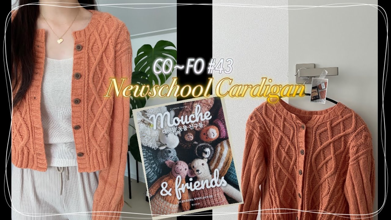 한번도 안써본 컬러 도전하기 ll 뉴스쿨가디건 작업로그 ll 신상콘사체험 ll 무슈앤프렌즈 번역본 소개