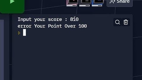 Python การใช้ if elif else สร้างโปรแกรมคำนวณผลการเรียน