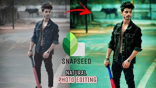 🔰 SNAPSEED CREATIVE NATURAL PHOTO EDITING TUTORIAL !! SRY CRAZY EDITS !! screenshot 5