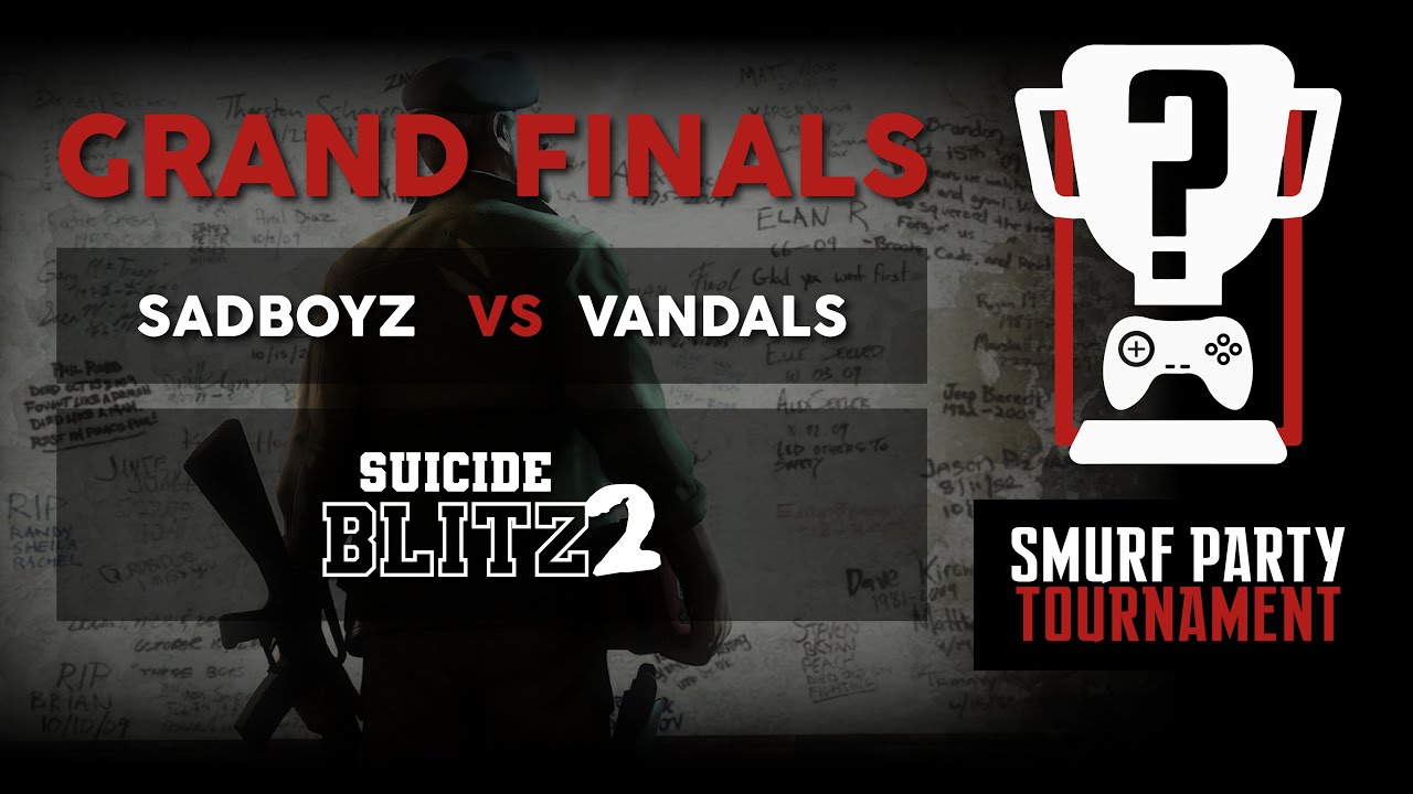Smurf Party Tournament - GRAND FINALS ║ Sadboyz vs. Vandals ║ [Suicide Blitz 2]