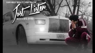 DJ COP - Just Listen ''Remix'' | Sidhu Moose Wala, Ft , Sunny Malton , BYG BYRD |