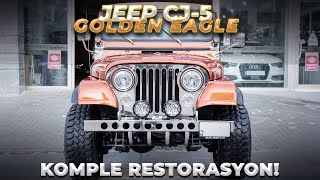 1979 Jeep CJ-5 Golden Eagle - Komple Restorasyon - Işıl Işıl Olana Kadar Yeniledik!