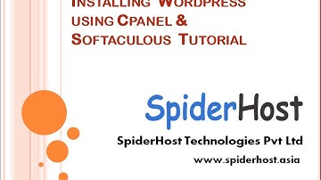 Install Wordpress using Cpanel & Softaculous Tutorial