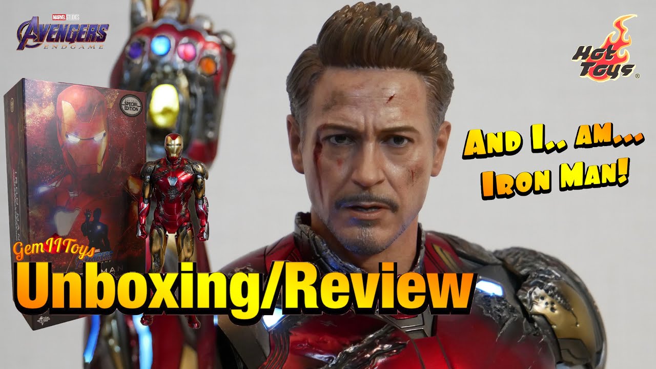 Hot Toys BATTLE DAMAGED VERSION IRON MAN Mark 85 Avengers