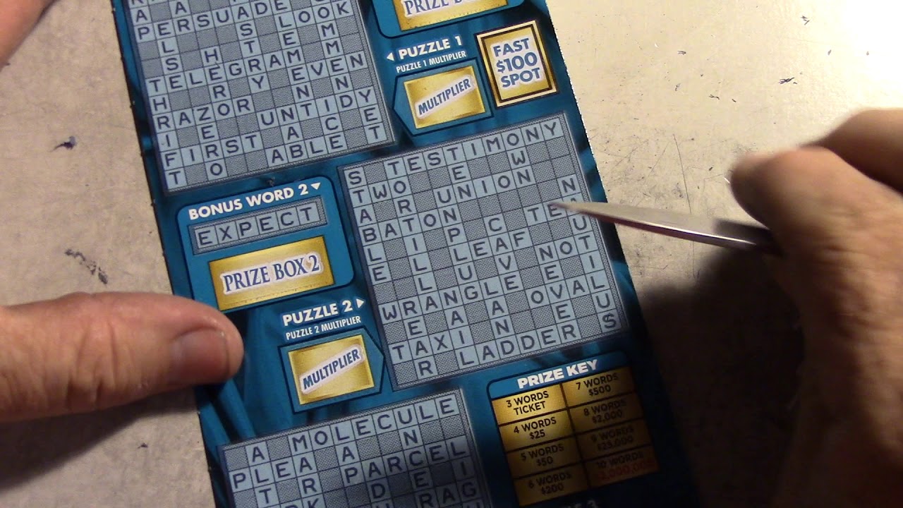 3 NEW 20.00 2,000,000 Dollar Grand Crosswords California lottery