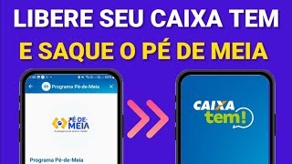 PÉ DE MEIA  COMO LIBERAR A CONTA DO CAIXA TEM PARA O ALUNO RECEBER  SEM PRECISAR IR NA CAIXA! 1