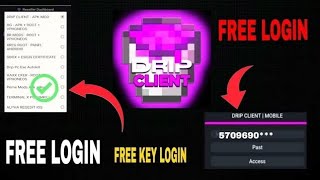 FREE FIRE DRIP CLIENT FREE KEY 🔑 100% WORKING ALL PHONE 😱 NEW UPDATE 2026
