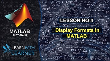 Display Formats || Lesson#04 || MATLAB Tutorial ||  Urdu/Hindi