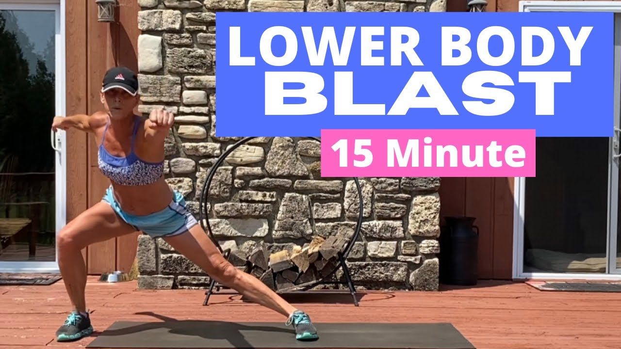 15 MIN LOWER BODY BLAST | LEG EXERCISES FOR WOMEN | LOWER BODY WORKOUT ...