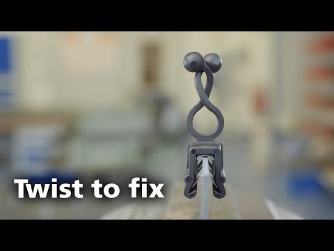 How to fasten and unfasten a cable with one hand