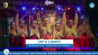 Pementasan GSMS Kabupaten Demak Tahun 2020 'Tari Burung Phoenix'