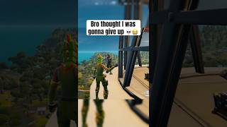 Bro was NOT giving up 🤣 #fortnite #fortniteshorts #gaming