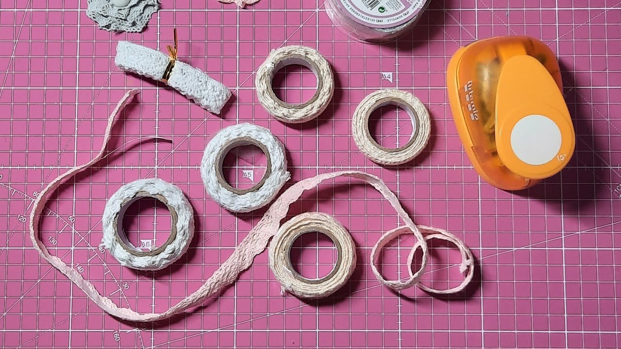 Tuto Fleur dentelle Action facile