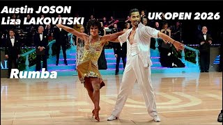 Austin Joson - Liza Lakovitsky Uk Open 2026 Rumba Professional Latin