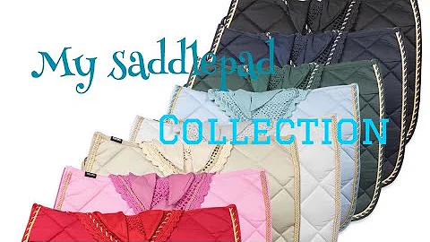 My saddle pad collection || Andrea Gatti