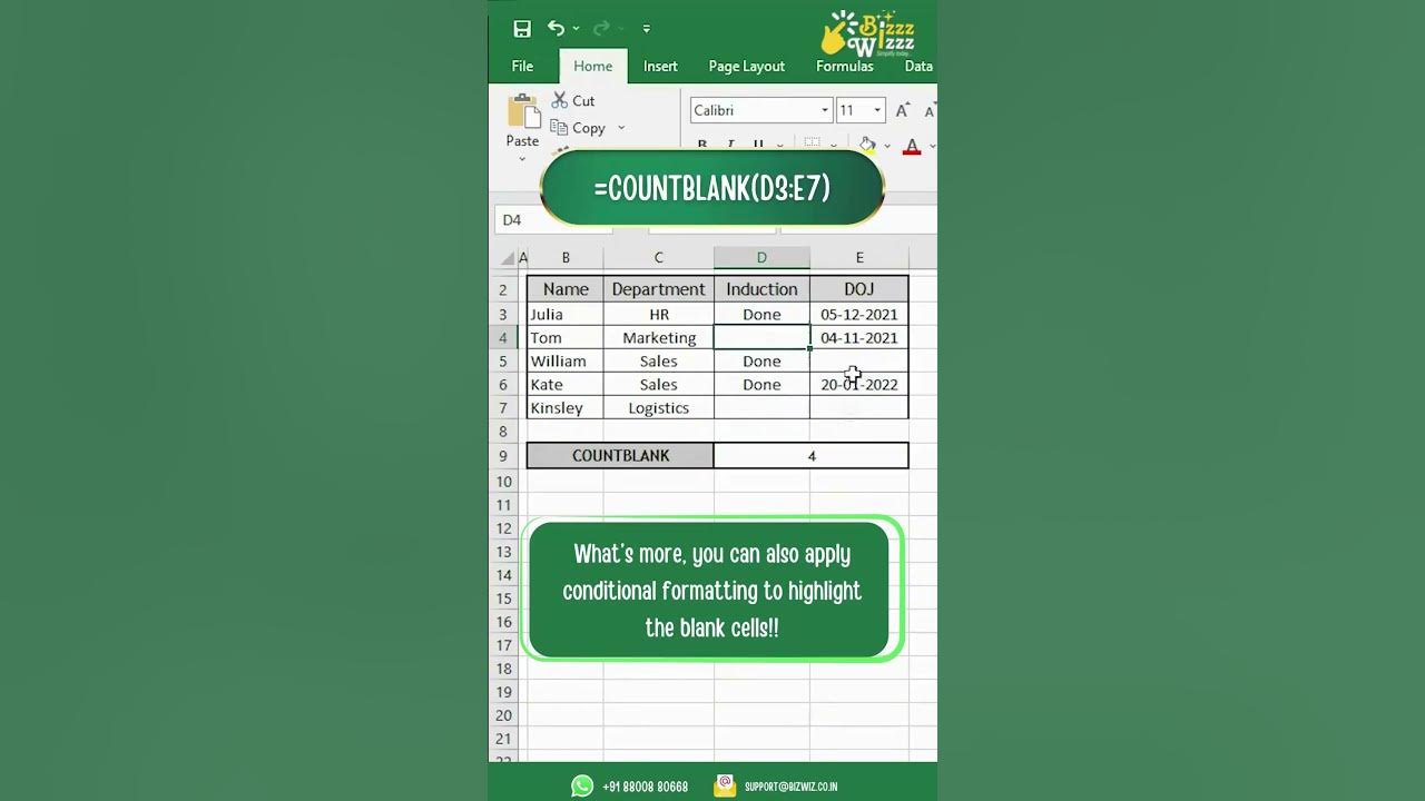 How to count blanks in excel in 5 seconds excelexpert exceladvanced