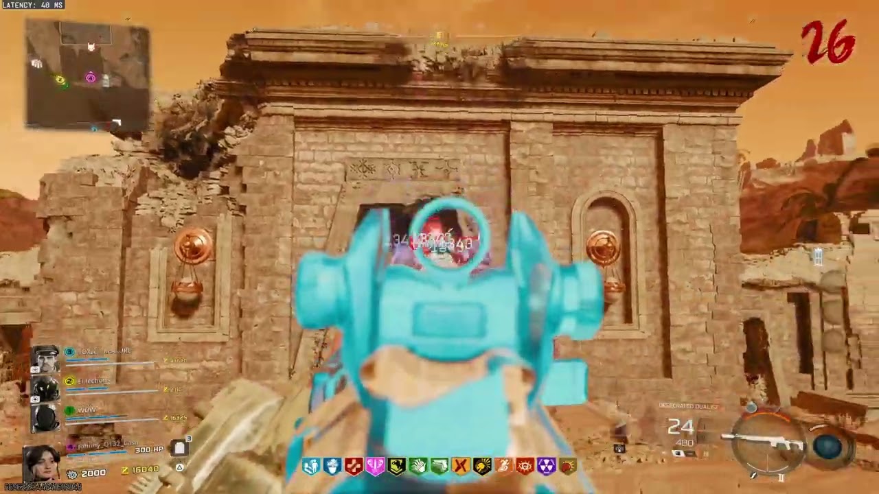 Going 2 round 41 w/ Randoms on MARS SURVIVAL ESCALATION DIRECTIVE CoD BO7