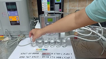 Hướng dẫn sử dụng máy ion kiềm Panasonic National TK 7208, 7206, 7205. Hàng nội địa Nhật Bản