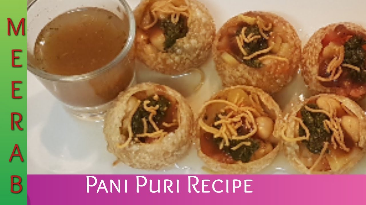 Pani Puri Recipe||Gol Gappa Recipe Ramadan special 2020||by Meerab Ka ...