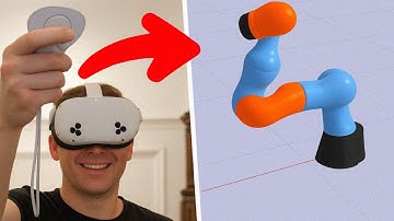 Control a simulated robot in VR with a Meta Quest and phosphobot