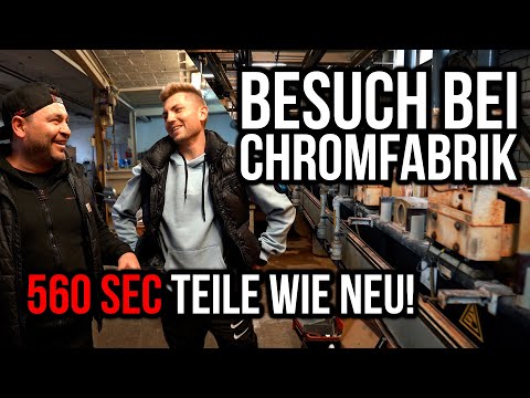 LEVELLA | Neues Leben für die alten 560 SEC Teile! - Zu Gast bei "Chromfabrik"