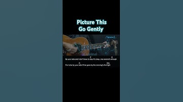 Thumbnail of Picture This - Go Gently Guitar Chords Lyrics #shorts