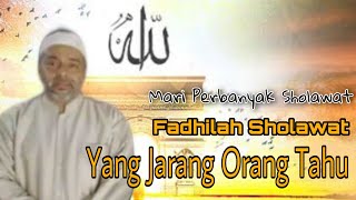 Fadhilah Sholawat Yang Jarang Orang Tahu Habib Abdurrahman Bilfaqih