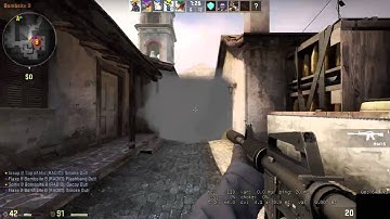 CS:GO - Ace while smokediving [Sound off-sync]