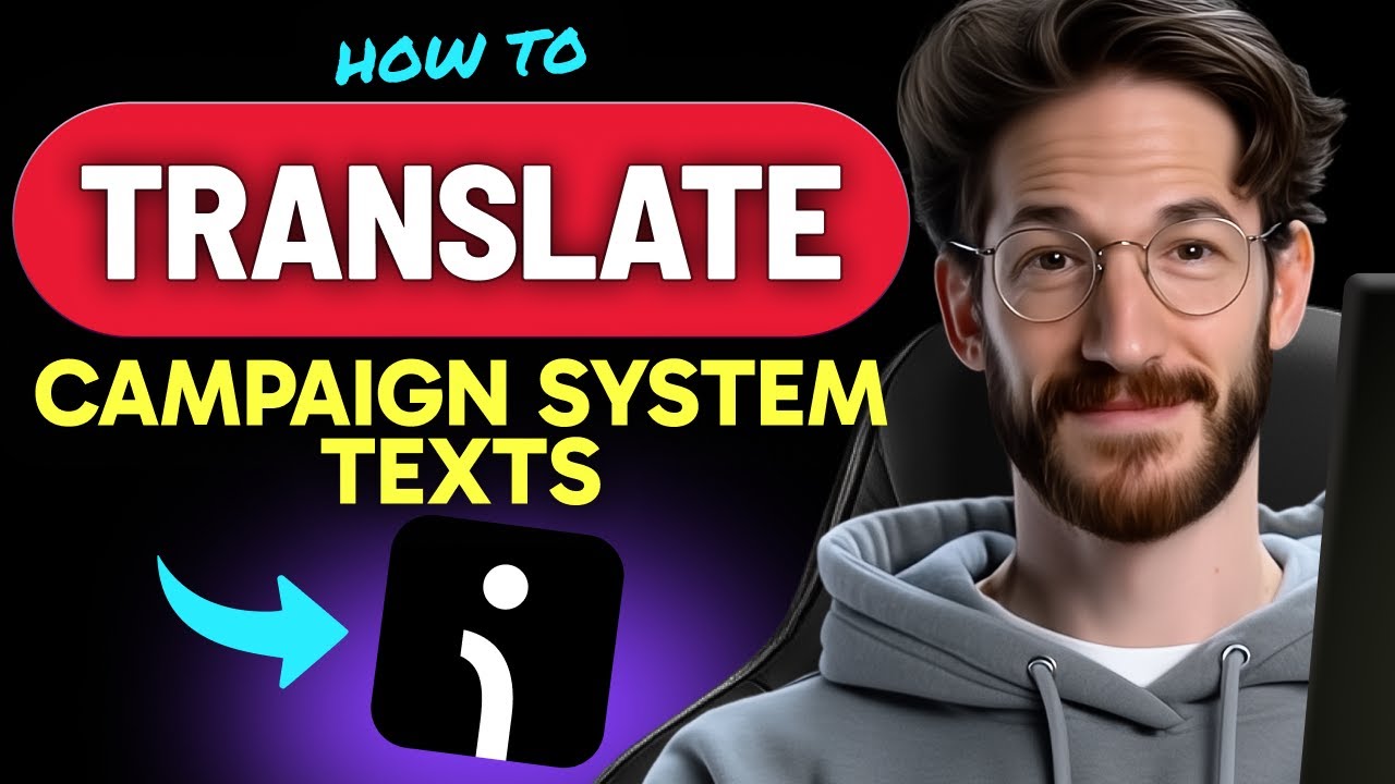 How to TRANSLATE CAMPAIGN SYSTEM TEXTS in Omnisend (Step by Step) - YouTube