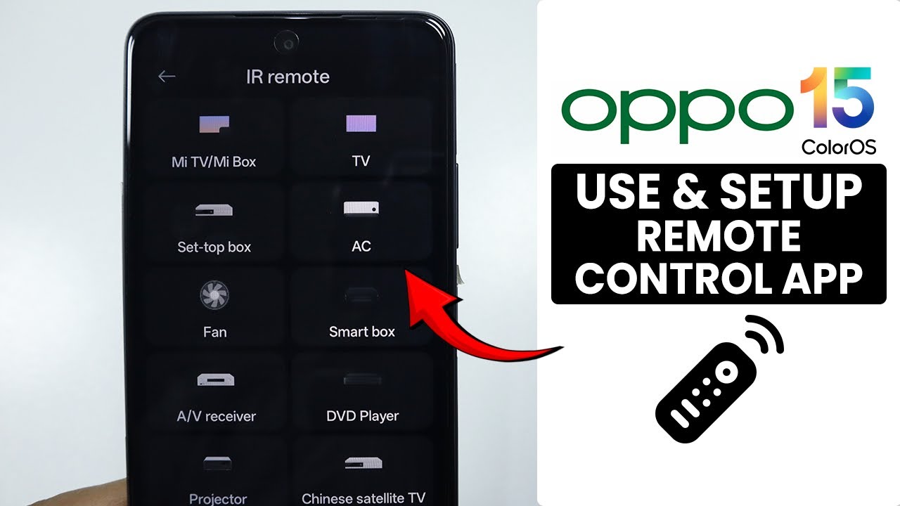 [ColorOS 15] How to Use Remote Control App on Oppo Phone - YouTube