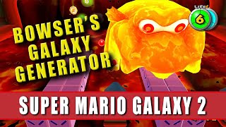 Bowser's Galaxy Generator walkthrough Super Mario Galaxy 2 - Nintendo Switch & Switch 2 final level