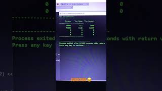 spreadsheet IDE dev c++ | C++ Programming | #cppprogramming