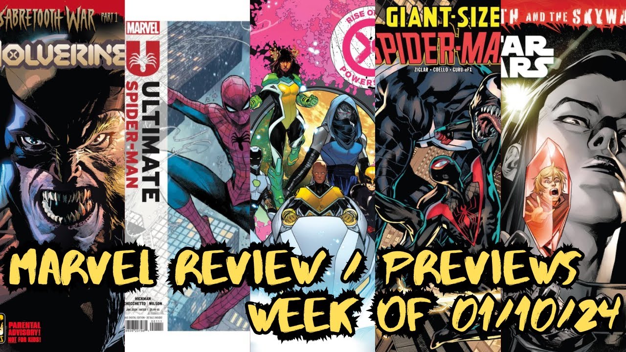 Marvel Comics | Comic Review & Previews for the Week of 01/10/2024 ...