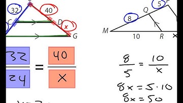 12.1   Triangle Proportionality Theorem