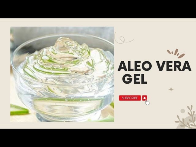 How to Make Aleo Vera Gel At Home / Easiest Way / Beauty Tip