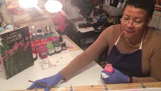 Applying the Dye-Na-Flow Paints