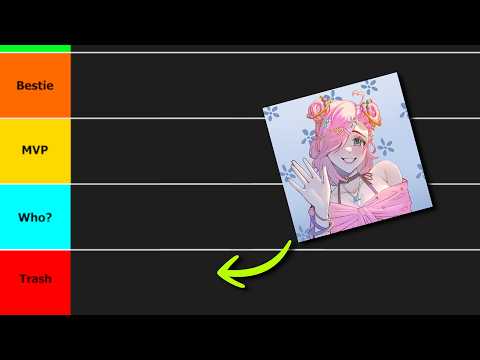 I ranked my friends based on instinct alone! | #shorts #tierlist
