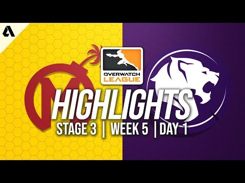 Florida Mayhem vs Los Angeles Gladiators | Overwatch League Highlights OWL Stage 3 Week 5 Day 1