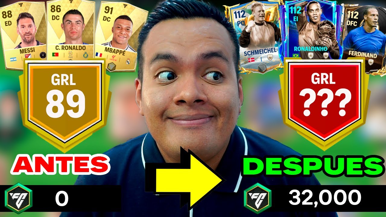 Mejoré la Cuenta de Suscriptor Regalándole 40,000 FC Points (Máximo GRL)