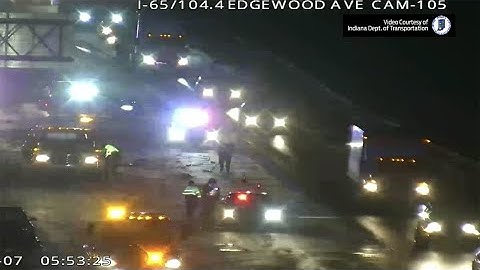 1 dies in 5-car crash on I-65 involving wrong-way driver