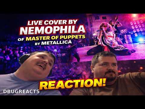 NEMOPHILA DESTROYS Master of Puppets 🤯 | Live Cover Reaction (We Weren’t Ready)