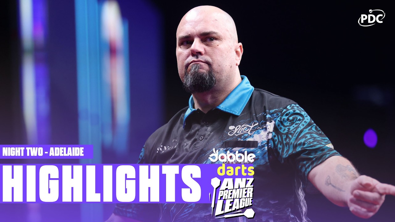 Catch the best of the action from Night Two of the 2026 ANZ Premier League in Adelaide!📺 Watch darts LIVE: http://video.pdc.tv📰 News and Website Content: http://pdc.tv📱 Twitter: @OfficialPDC💻 Facebook: Professional Darts Corporation🕺 TikTok: @officialpdcdarts